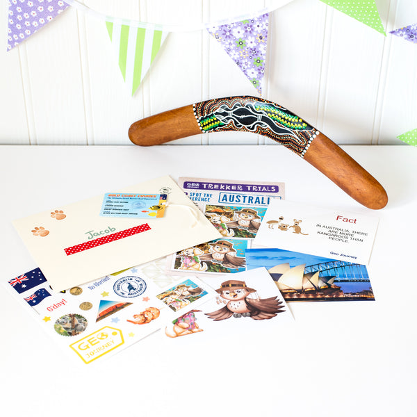 Australia Country Pack with Boomerang